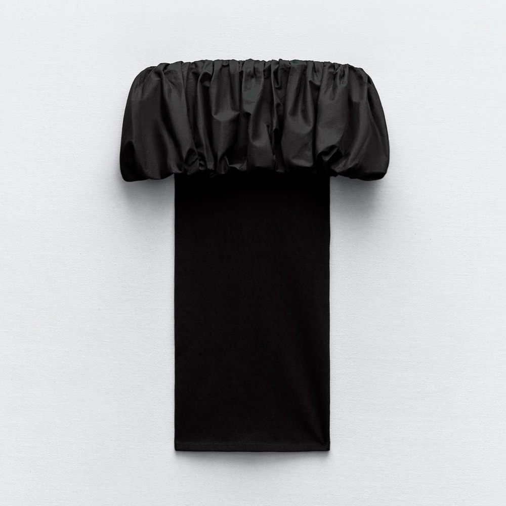 NWT ZARA OFF THE SHOULDER DRESS